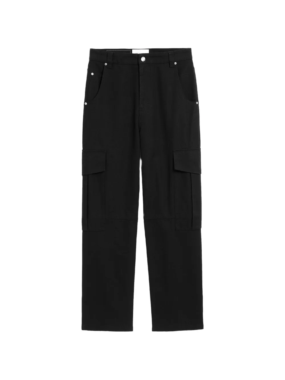 AMI Paris Cargo taglio comodo in cotone - Nero