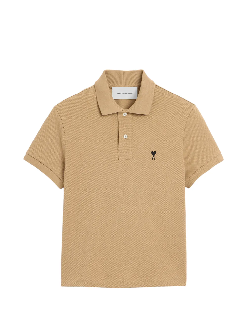 AMI Paris Polo Ami de Coeur in cotone - Toni neutri