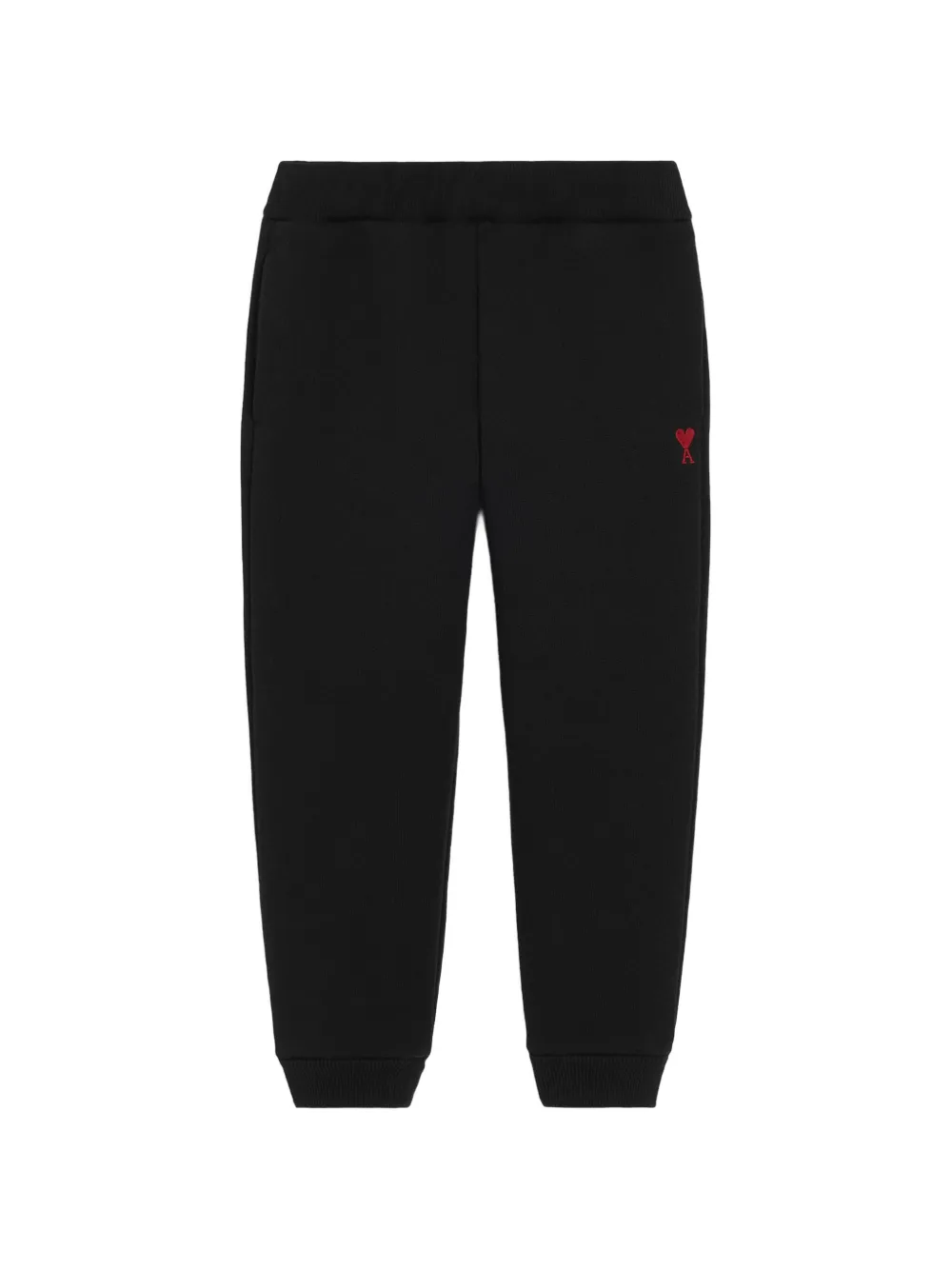AMI Paris Pantaloni sportivi Ami de Coeur in cotone - Nero