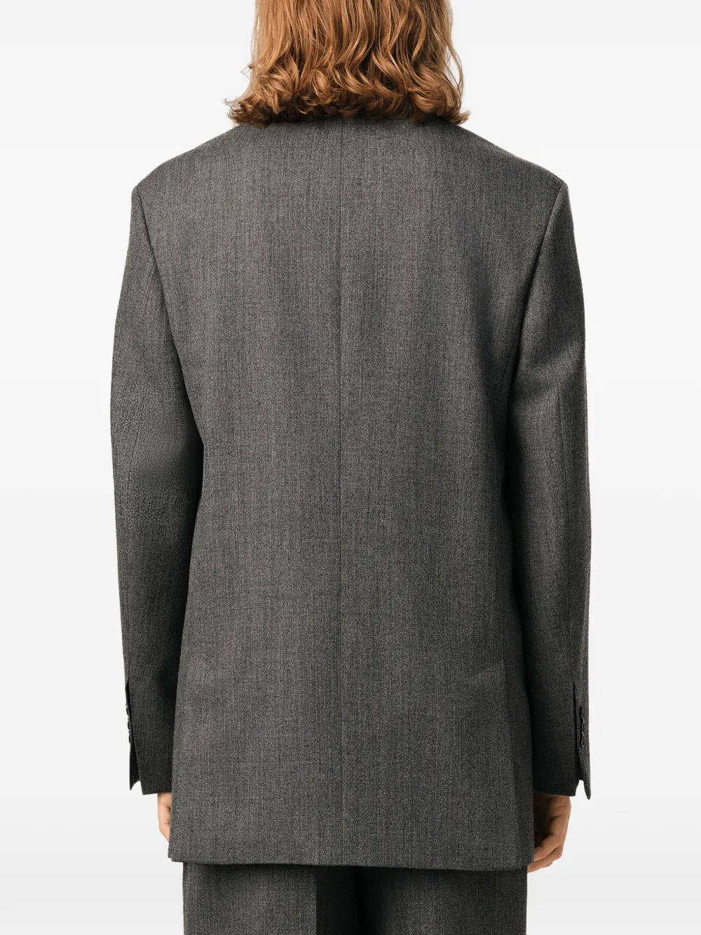 AMI Paris Blazer met dubbele rij knopen Grijs