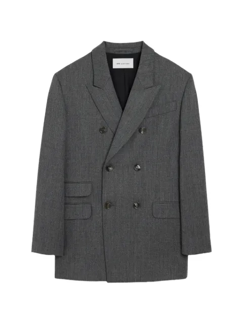 AMI Paris Double breasted wool blazer