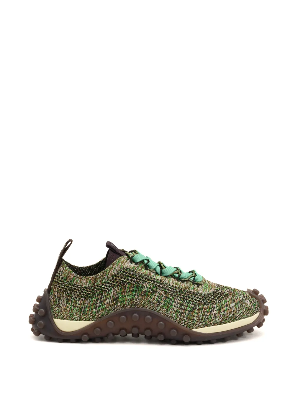 AMI Paris baskets Mirage en maille verte AMI Paris baskets Mirage en maille verte