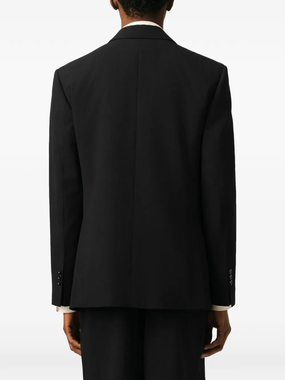 AMI Paris Wollen blazer met dubbele rij knopen Zwart
