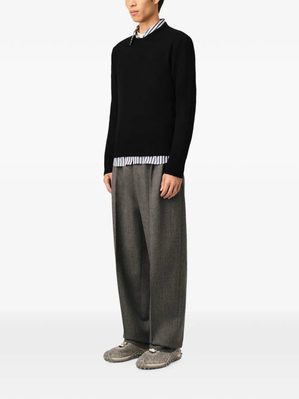 AMI Paris Ami de Coeur sweater Zwart