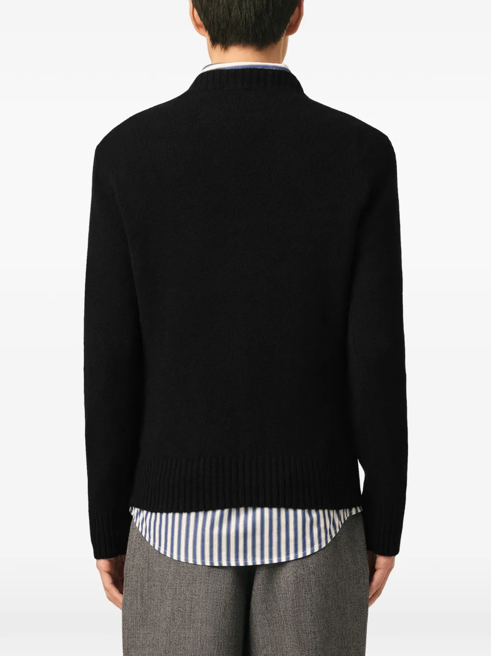AMI Paris Ami de Coeur sweater Zwart