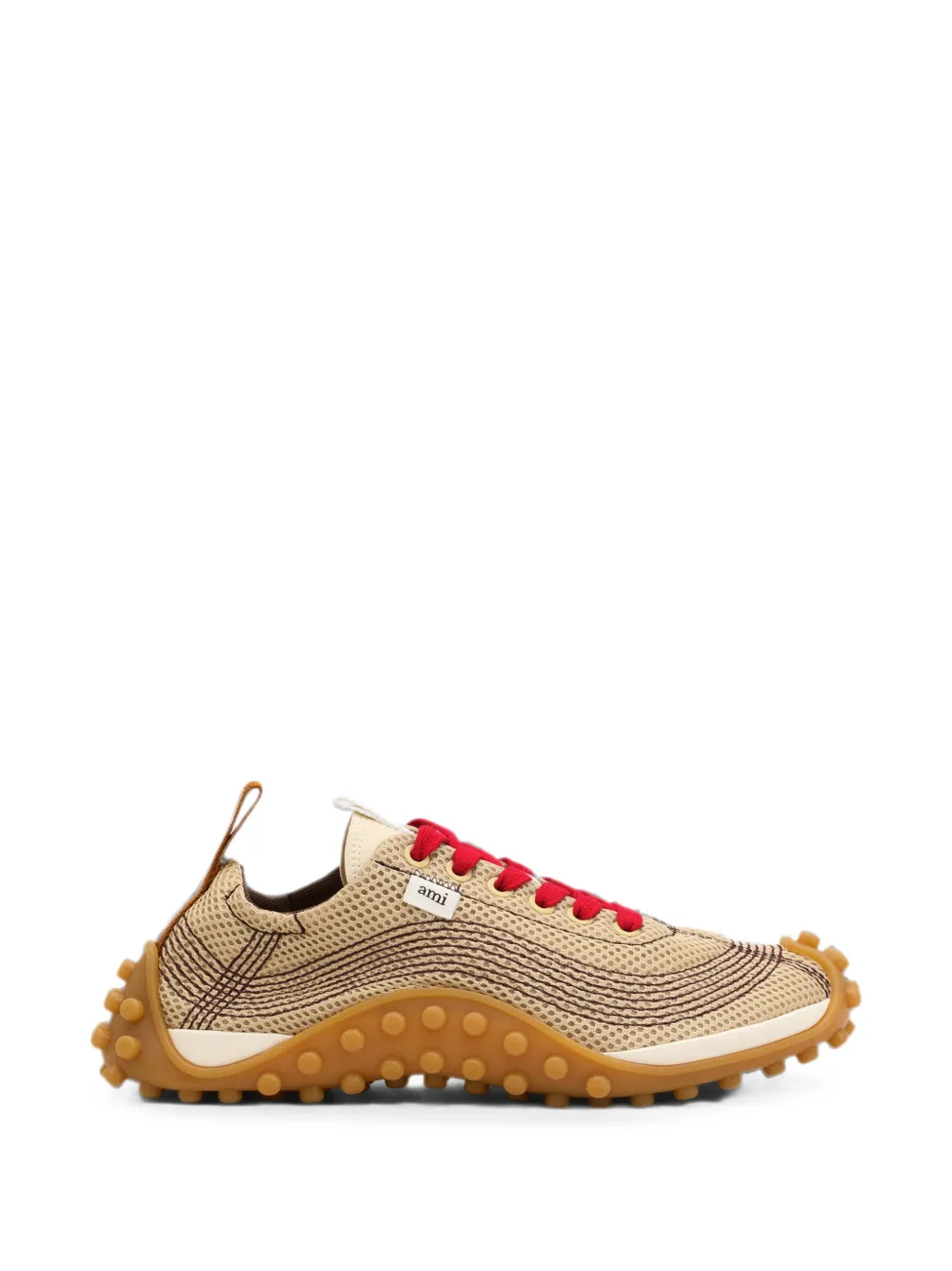 AMI Paris Sneakers Mirage con inserti a rete - Toni neutri