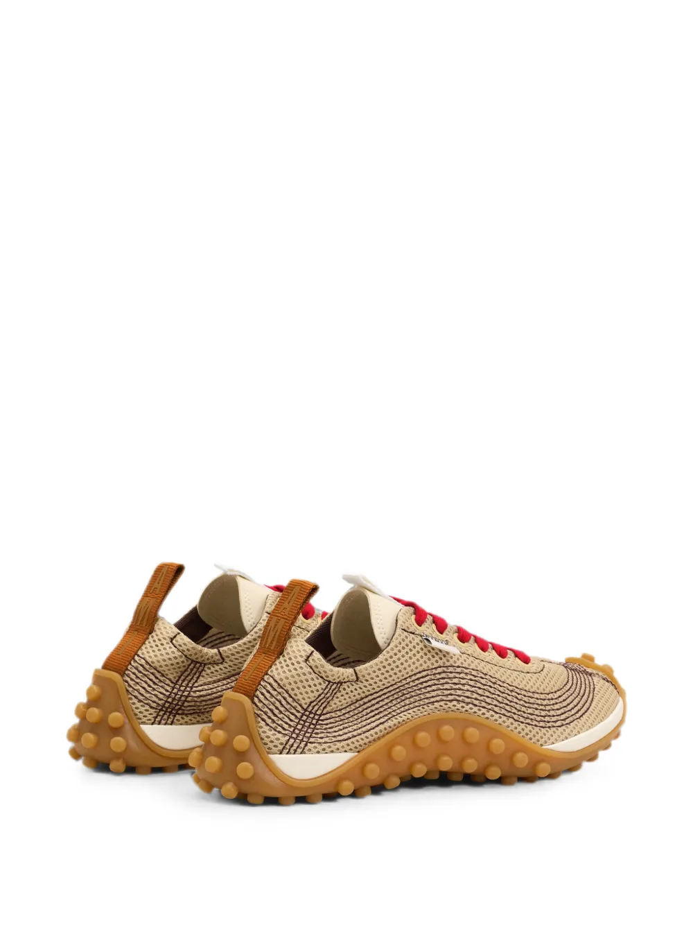 AMI Paris Mesh Mirage sneakers Beige