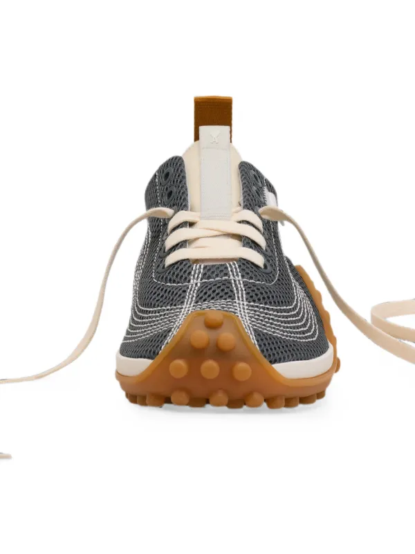 AMI Paris Mesh Mirage Sneakers | Grey | FARFETCH