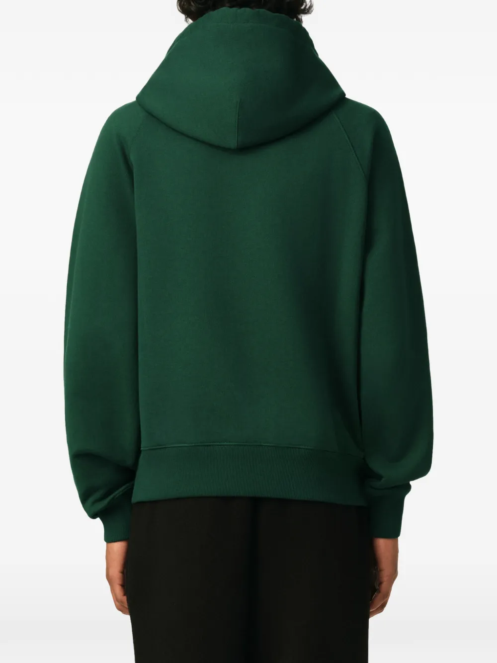 AMI Paris Katoenen hoodie met tekst Groen