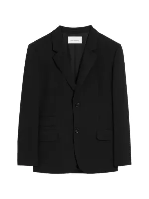 JACQUEMUS ノーカラージャケット Jacquemus ノーカラー ジャケット | ブラック | FARFETCH JP