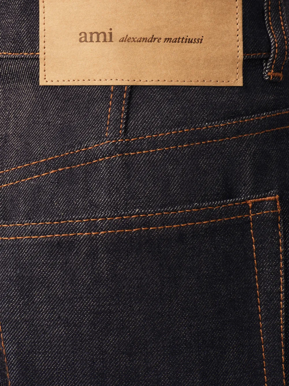 AMI Paris Katoenen ballon-fit jeans Blauw