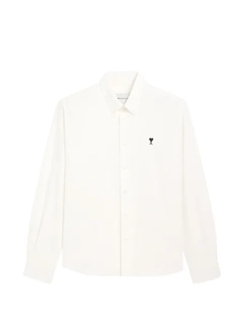 AMI Paris cotton shirt with Ami de Coeur