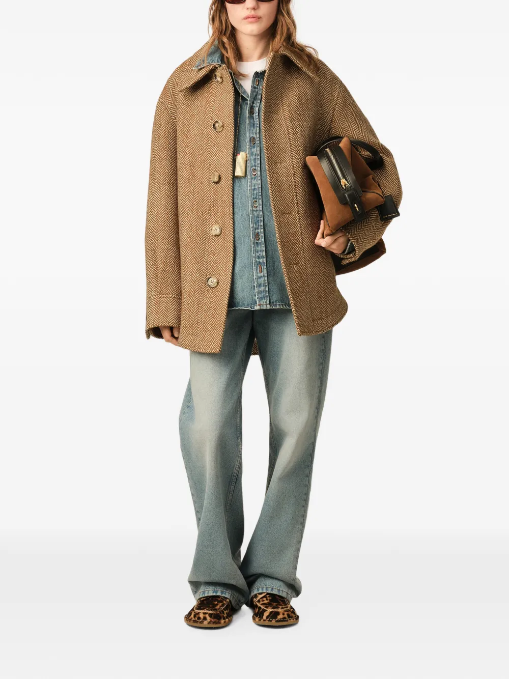 AMI Paris Button-down jack Bruin
