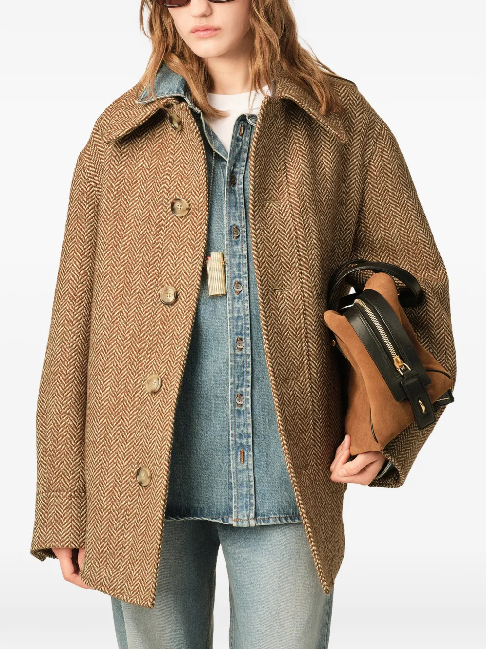 AMI Paris Button-down jack Bruin