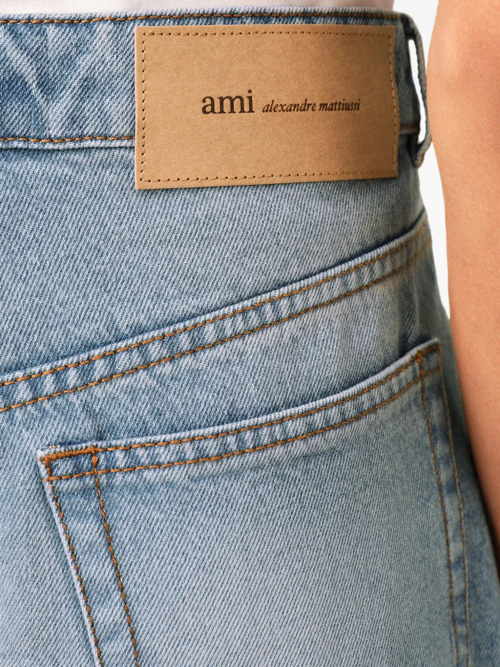 AMI Paris Katoenen jeans Blauw