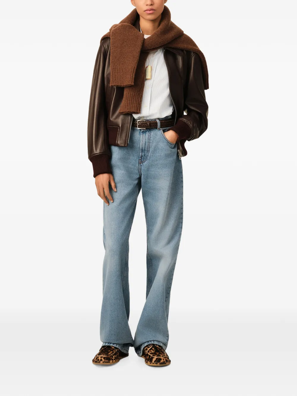 AMI Paris Katoenen jeans Blauw