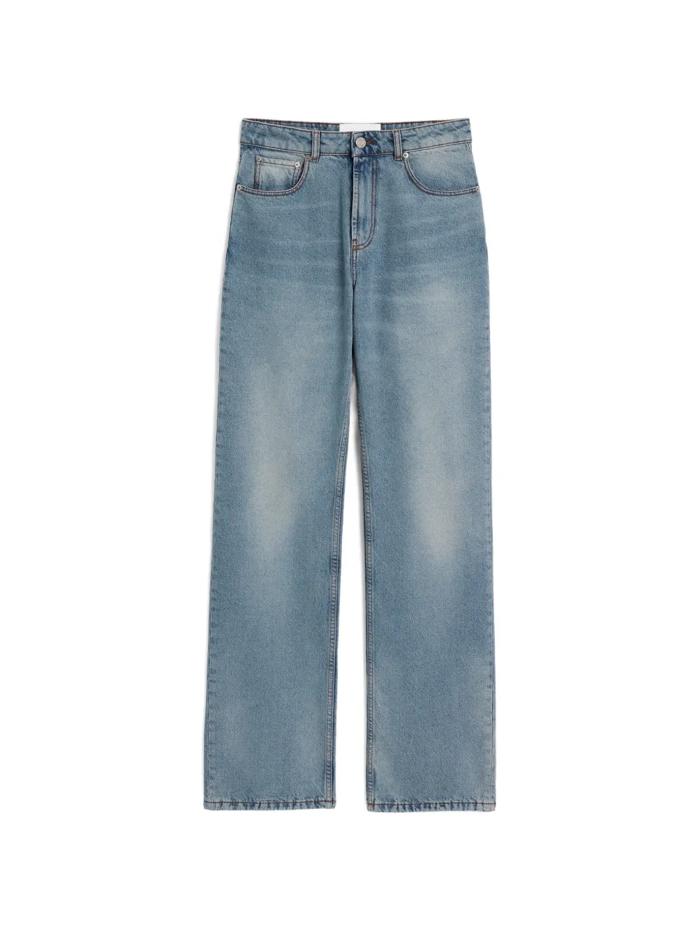AMI Paris large-fit cotton jeans - Blu