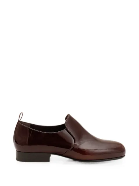 AMI Paris Flat cow leather shoes