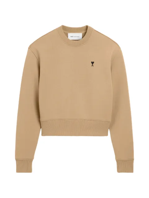 AMI Paris sudadera de algodón con motivo Ami de Coeur