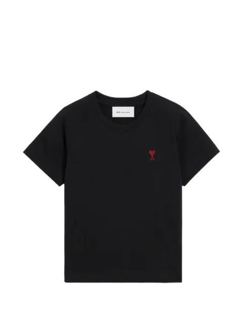 AMI Paris cotton T-shirt with Ami de Coeur