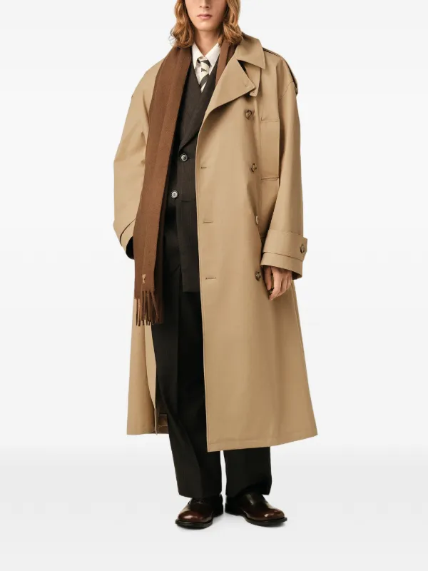 AMI Paris トレンチコート | ニュートラル | FARFETCH JP