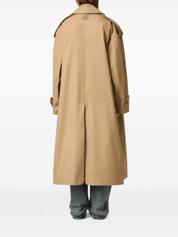 AMI Paris トレンチコート | ニュートラル | FARFETCH JP