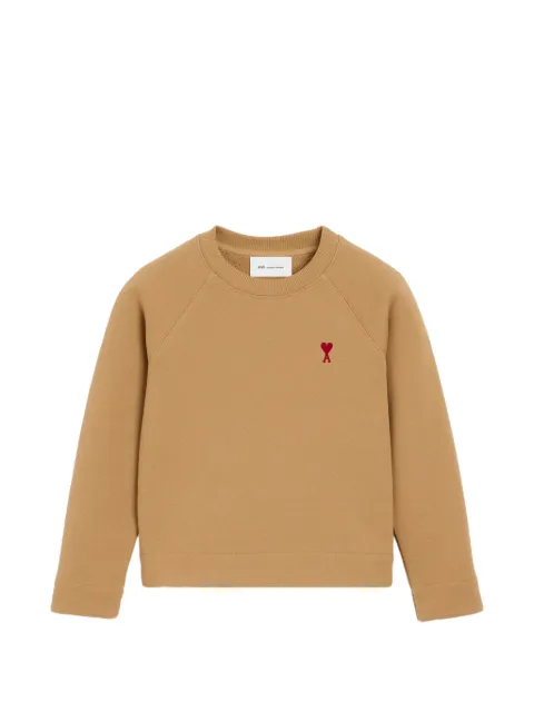 AMI Paris cotton sweatshirt with Ami de Coeur