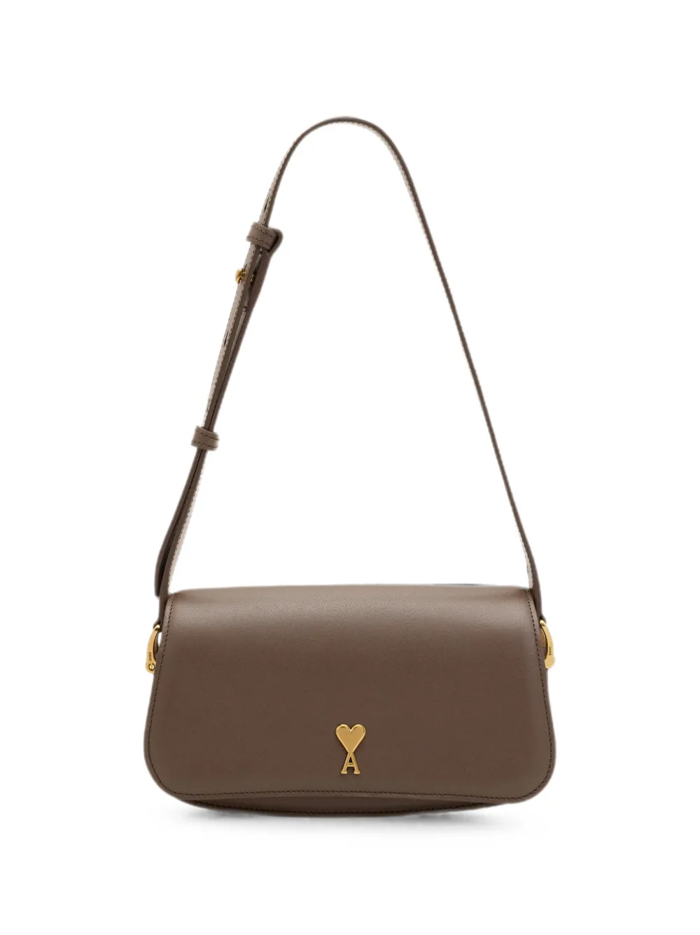 AMI Paris Borsa a spalla Paris Paris in pelle - Marrone