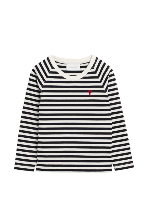 AMI Paris Mariniere Ami de Coeur Tシャツ