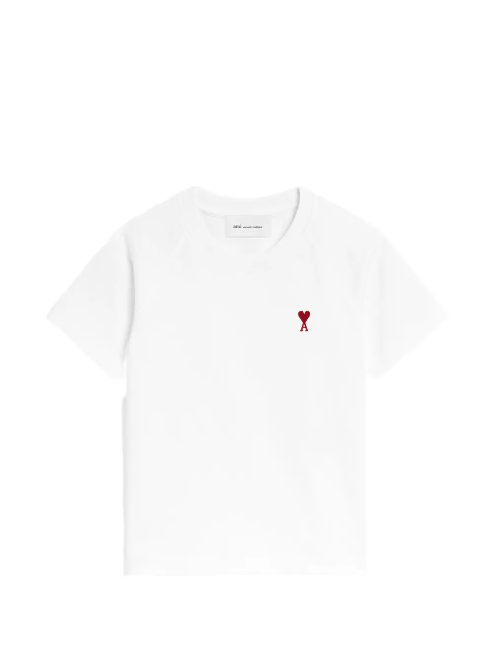 AMI Paris T-shirt Ami de Coeur in cotone - Bianco