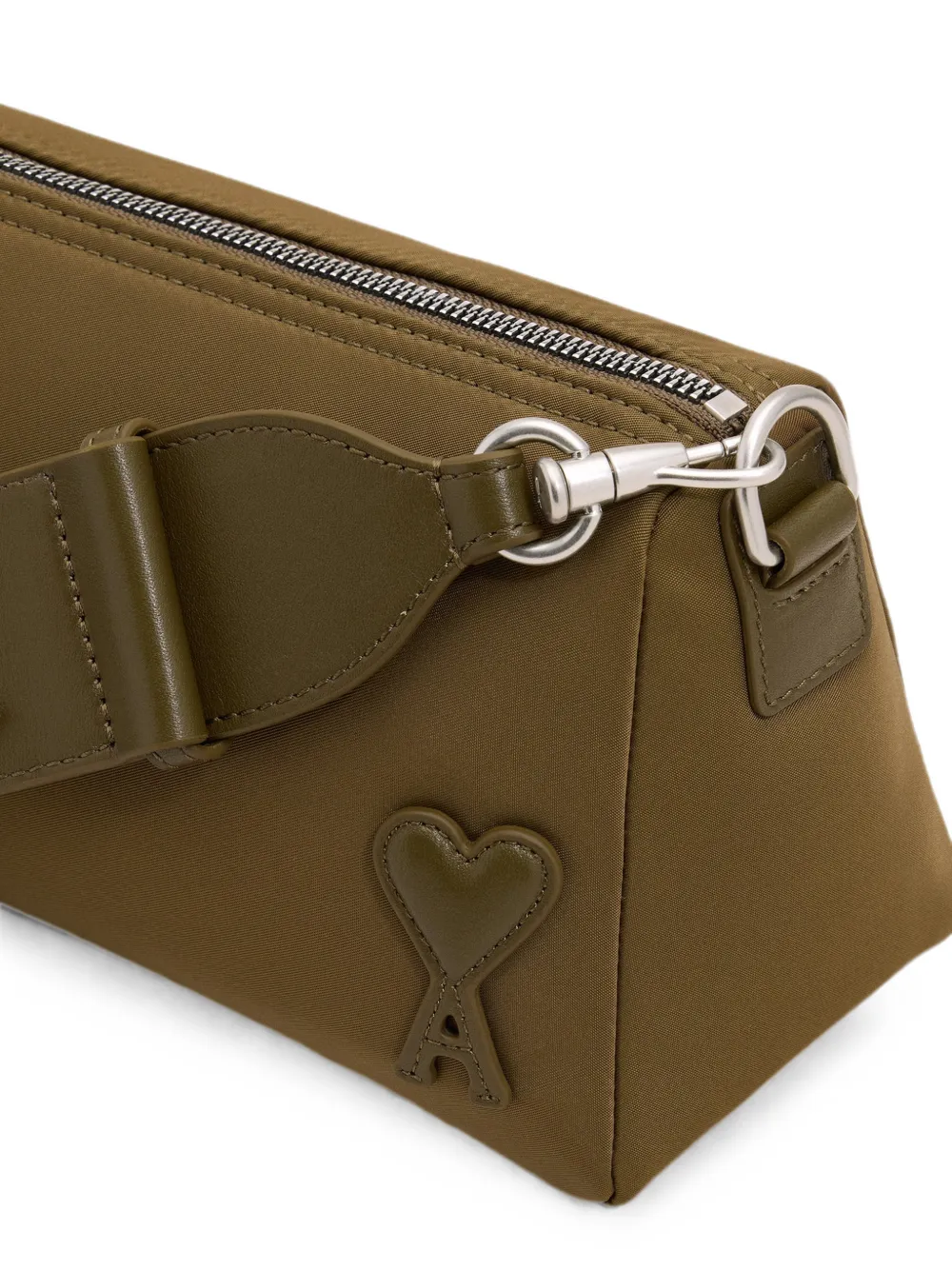AMI Paris Nylon Marcel Bag | Green | FARFETCH