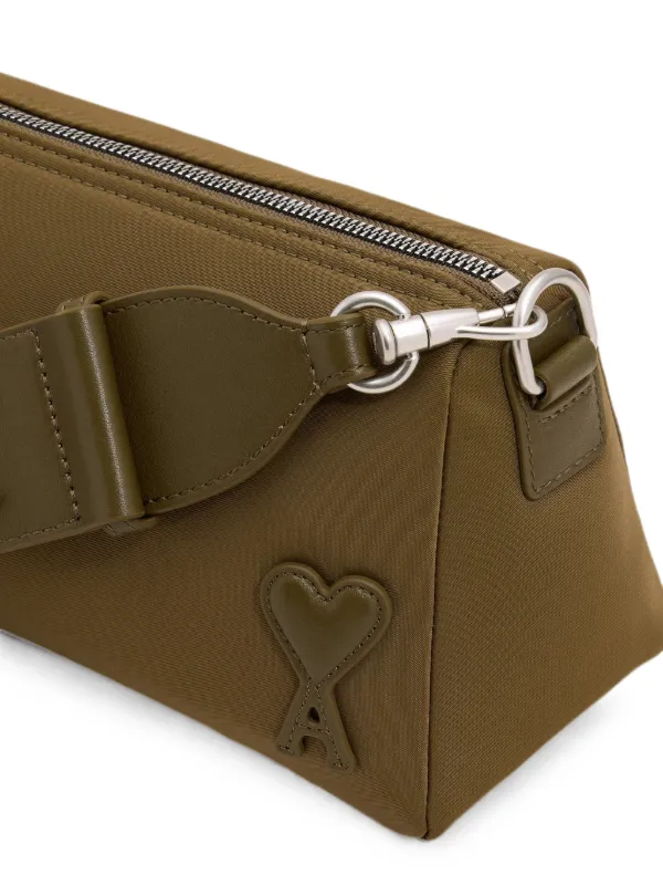 AMI Paris Nylon Marcel Bag | Green | FARFETCH
