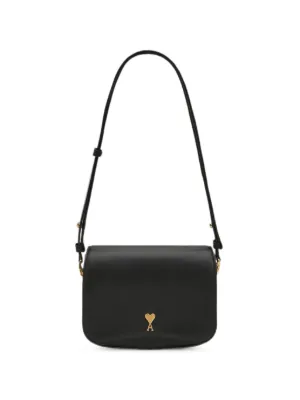 AMI Paris Marcel Padded Shoulder Bag | Black | FARFETCH