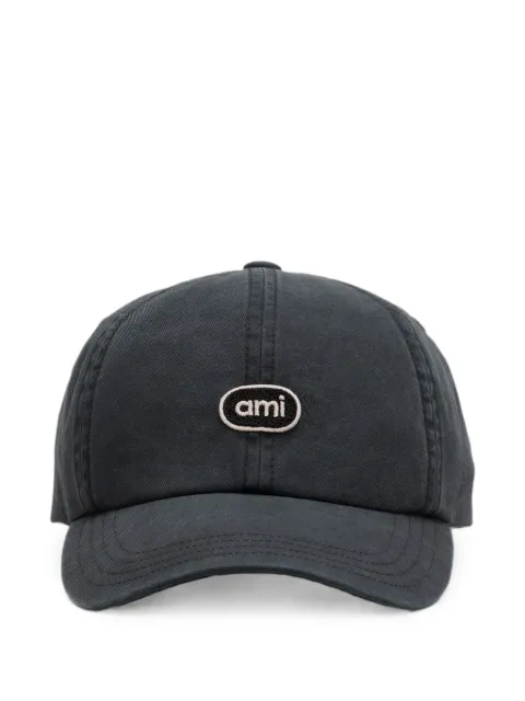 AMI Paris cotton cap with Ami patch
