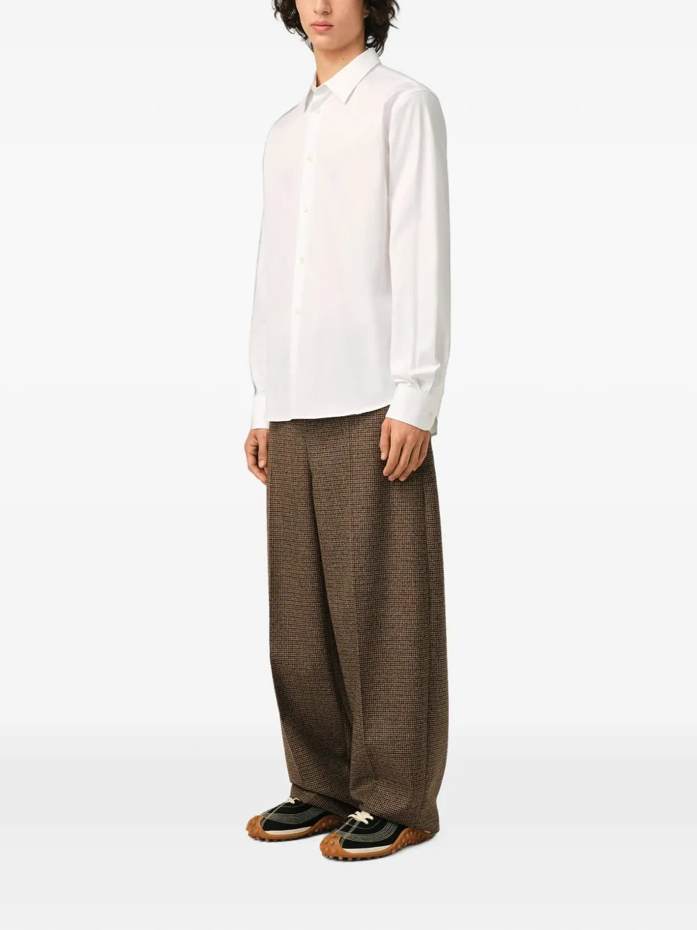 AMI Paris Button-down overhemd Wit