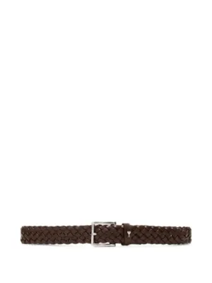 Ralph Lauren RRL スタッズ レザー スリムベルト | ブラウン | FARFETCH JP