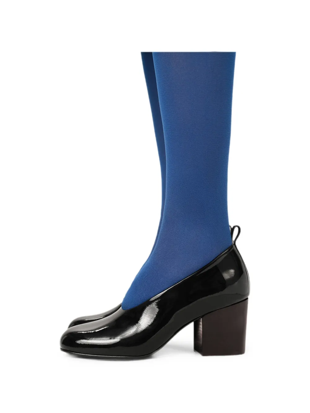 AMI Paris Leren pumps Zwart