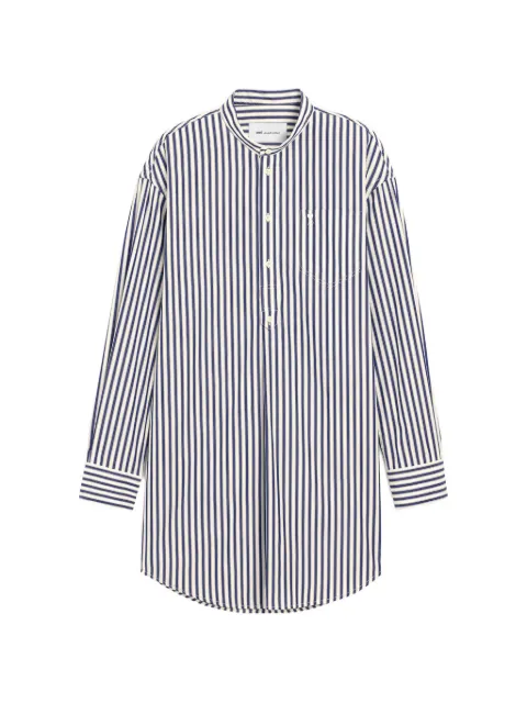 AMI Paris vestido estilo túnica con cuello mao