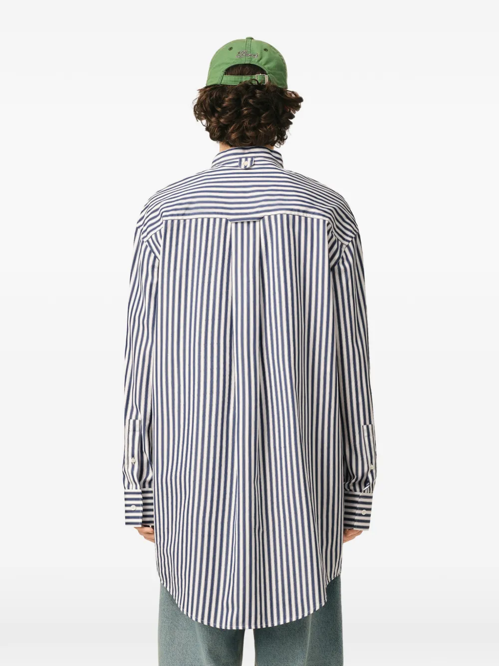 AMI Paris Katoenen tuniekjurk Blauw