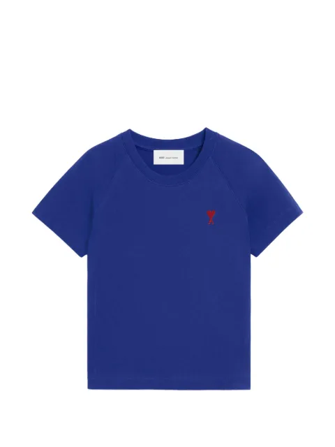 AMI Paris cotton T-shirt with Ami de Coeur