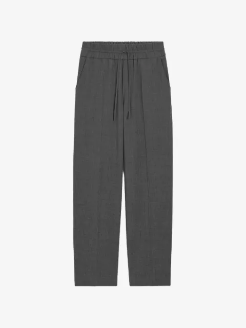 AMI Paris pantalones con pretina elástica