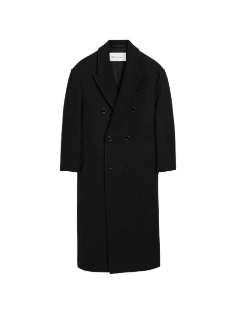AMI Paris Long double breasted wool coat