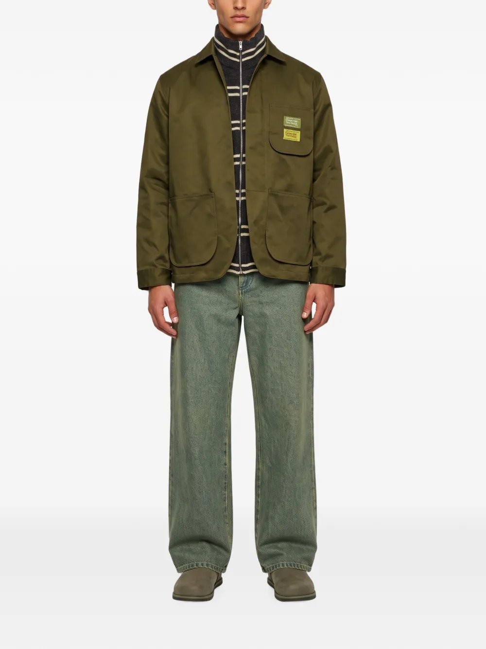 Song For The Mute Jack met logopatch Groen
