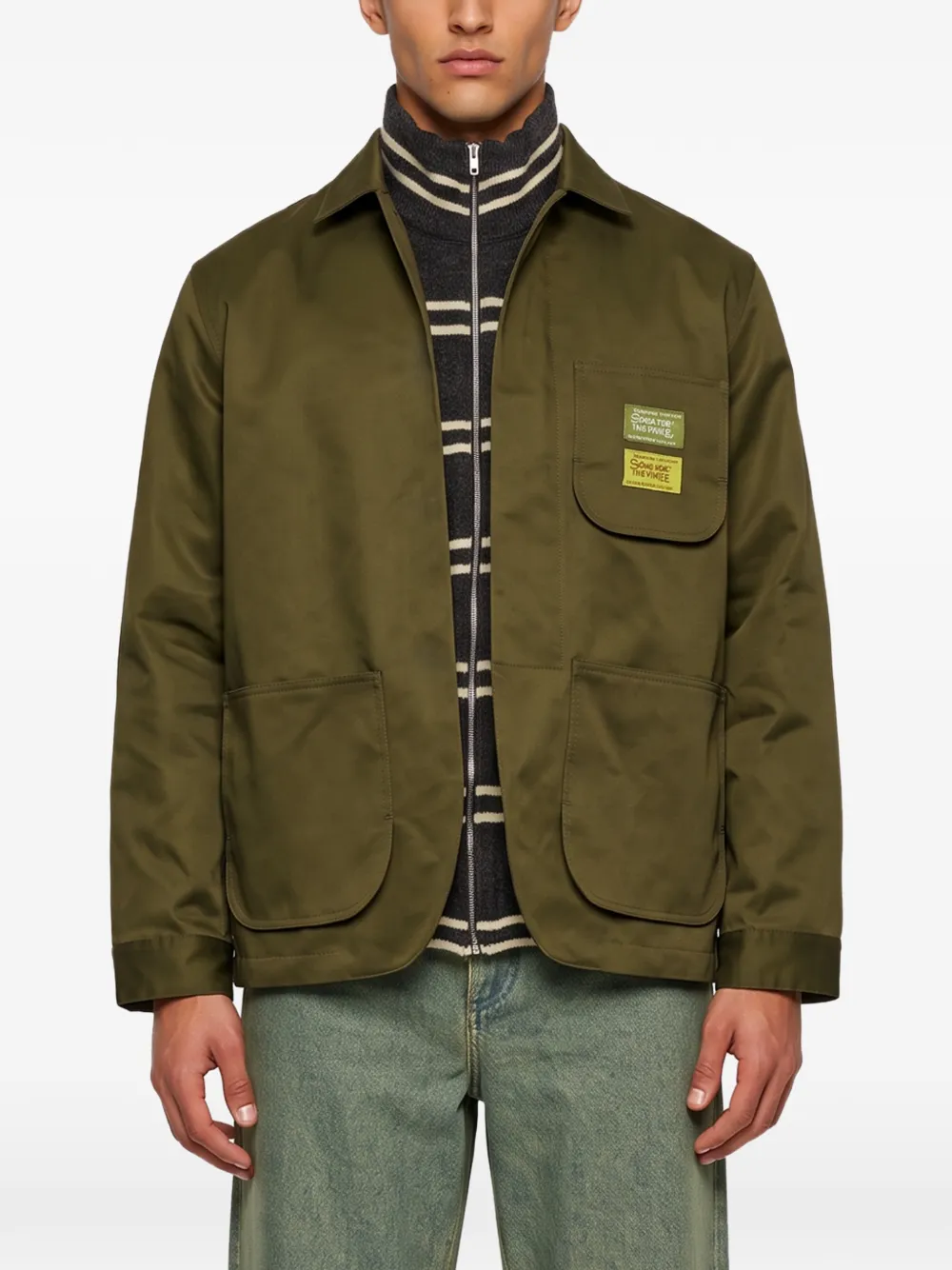 Song For The Mute Jack met logopatch Groen