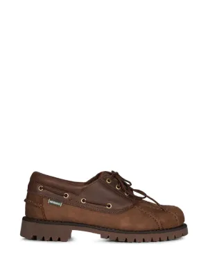 Red Wing Shoes モックトゥ デッキシューズ | ブラウン | FARFETCH JP