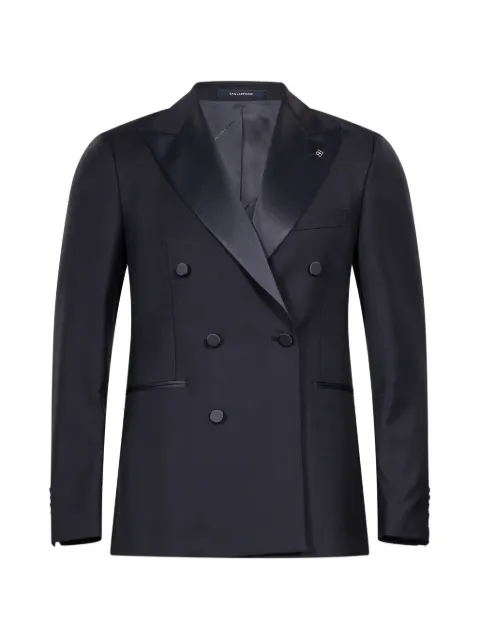 Tagliatore double-breasted peak-lapel suit