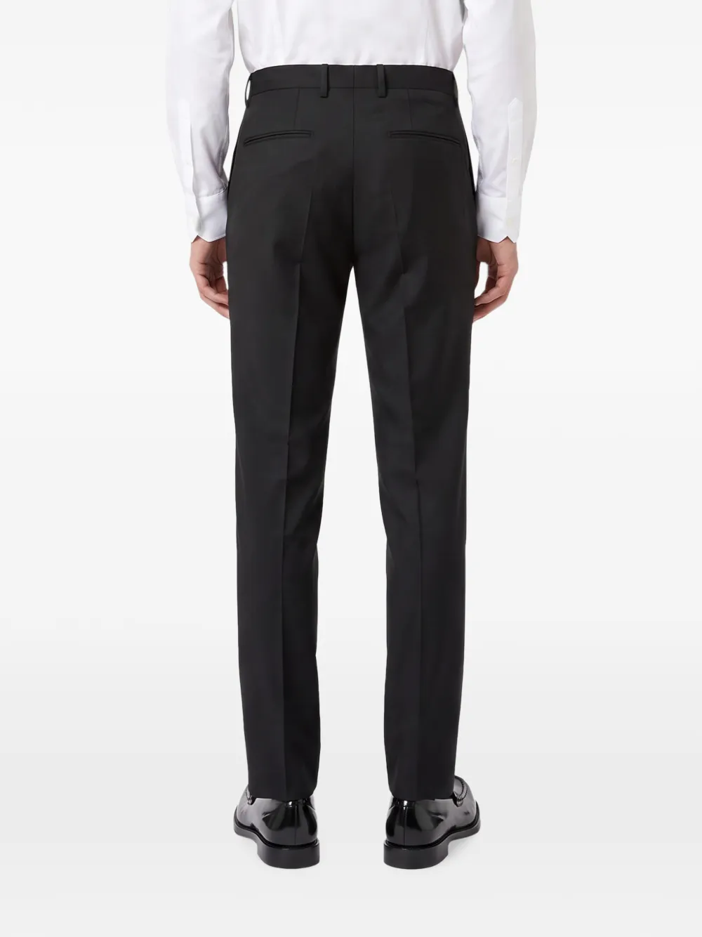 Tagliatore Geplooide pantalon Zwart