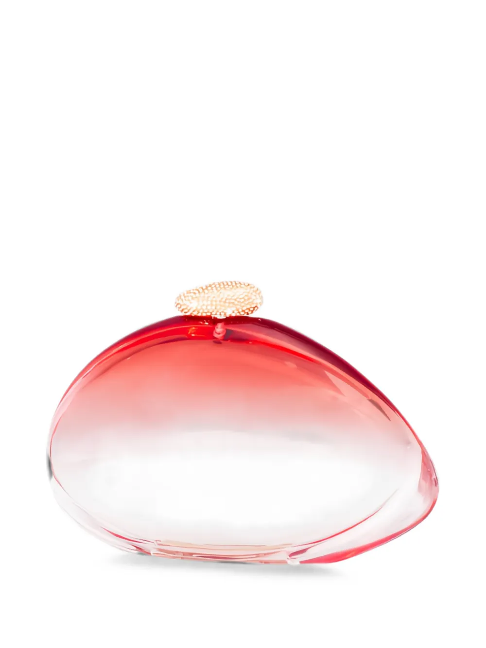 Benedetta Bruzziches Ariel clutch verfraaid met kleurverloop Rood