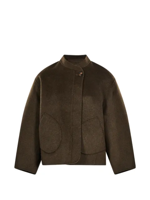 Soeur Windsor button-up patch-pocket jacket