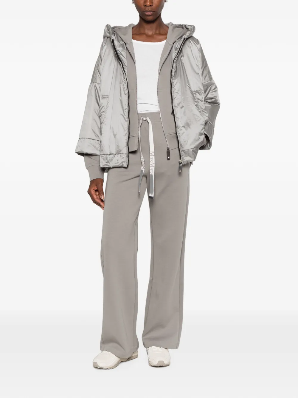 Max Mara MtcFiore jack met capuchon Grijs